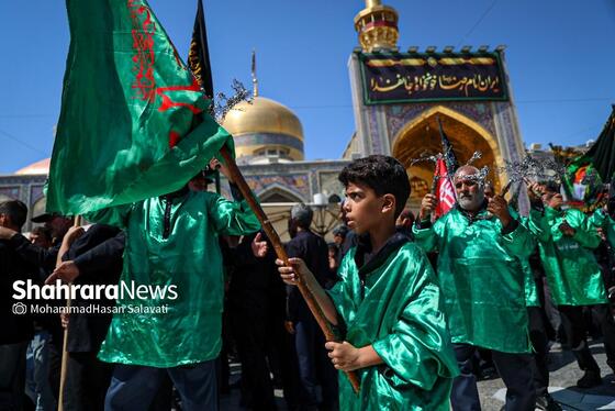 گزارش تصویری | عزاداری روز شهادت امام رضا (ع) در حرم مطهر رضوی