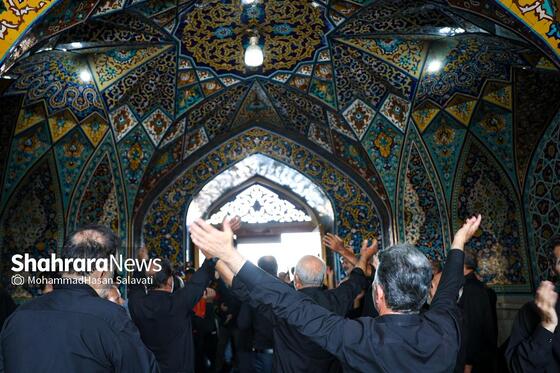 گزارش تصویری | عزاداری روز شهادت امام رضا (ع) در حرم مطهر رضوی