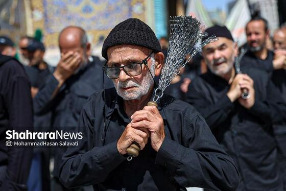 گزارش تصویری | عزاداری روز شهادت امام رضا (ع) در حرم مطهر رضوی