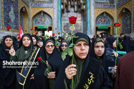 گزارش تصویری | عزاداری روز شهادت امام رضا (ع) در حرم مطهر رضوی
