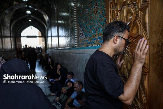 گزارش تصویری | عزاداری روز شهادت امام رضا (ع) در حرم مطهر رضوی