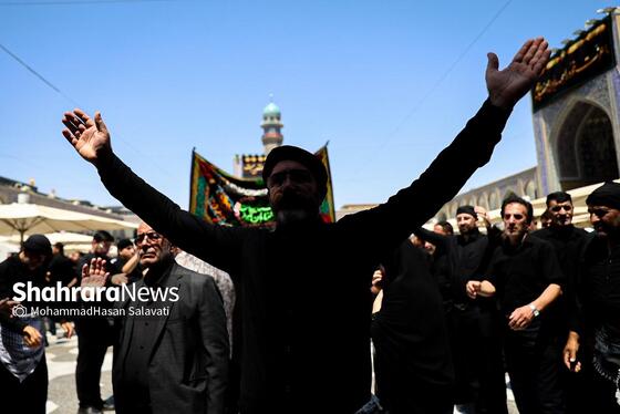 گزارش تصویری | عزاداری روز شهادت امام رضا (ع) در حرم مطهر رضوی