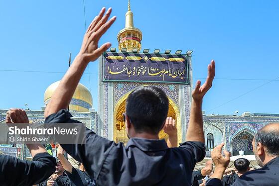 گزارش تصویری | عزاداری روز شهادت امام رضا (ع) در مشهد (۳)