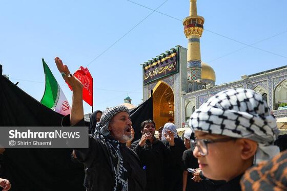 گزارش تصویری | عزاداری روز شهادت امام رضا (ع) در مشهد (۳)