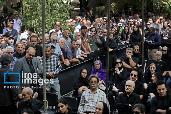 گزارش تصویری | تشییع پیکر زنده‌یاد «حسین خواجه امیری» (ایرج)
