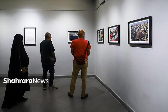 گزارش تصویری | افتتاح نمایشگاه عکس «روایت وداع» در فرهنگسرای جهاد دانشگاهی خراسان رضوی