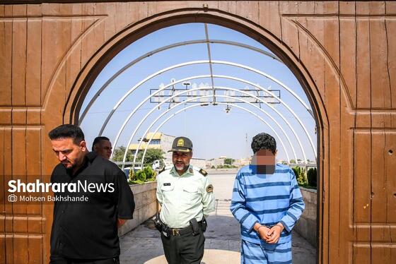 گزارش تصویری | بازسازی صحنه قتل قهرمان کراسفیت خراسان
