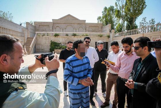 گزارش تصویری | بازسازی صحنه قتل قهرمان کراسفیت خراسان