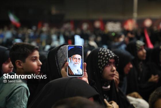 گزارش تصویری | محفل قرآنی «اربعین رهبر شهید» در میدان شهدای مشهد