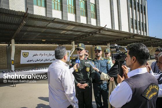 گزارش تصویری | کشف ۶۵۰ کیلوگرم مواد مخدر در استان خراسان رضوی