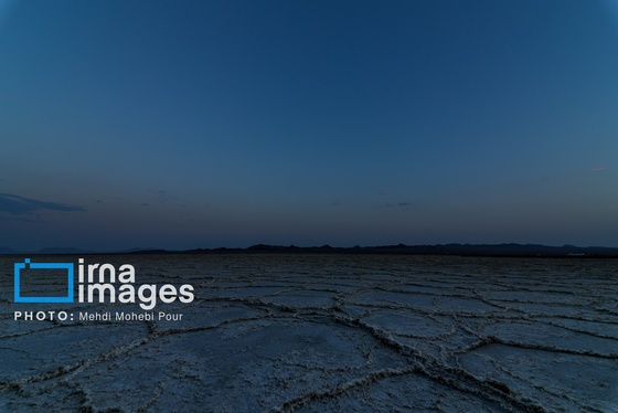 گزارش تصویری | دریاچه نمک حاج علیقلی