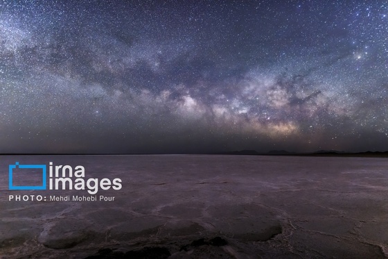 گزارش تصویری | دریاچه نمک حاج علیقلی