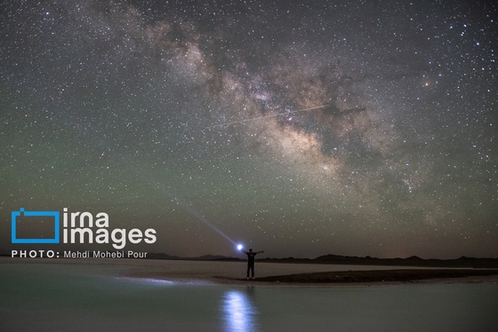 گزارش تصویری | دریاچه نمک حاج علیقلی