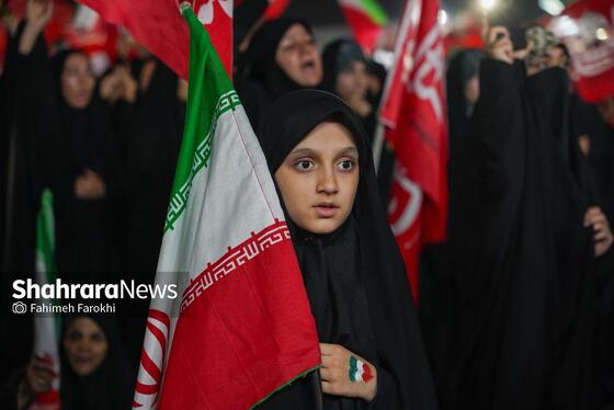 گزارش تصویری | صدوهفتادودومین شب حضور مردم مشهد در خیابان | راه امام شهیدمان را ادامه می‌دهیم (۲۸ مرداد ۱۴۰۵)