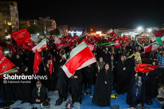 گزارش تصویری | صدوهفتادودومین شب حضور مردم مشهد در خیابان | راه امام شهیدمان را ادامه می‌دهیم (۲۸ مرداد ۱۴۰۵)