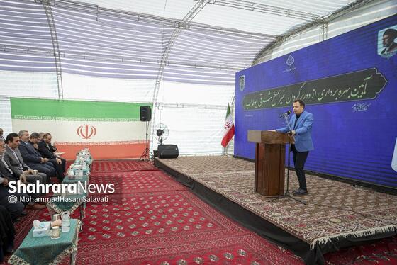 گزارش تصویری | بهره‌برداری از دوربرگردان غیرهمسطح شرقی ابوطالب مشهد