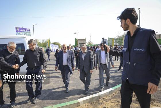گزارش تصویری | بهره‌برداری از دوربرگردان غیرهمسطح شرقی ابوطالب مشهد