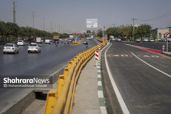 گزارش تصویری | بهره‌برداری از دوربرگردان غیرهمسطح شرقی ابوطالب مشهد