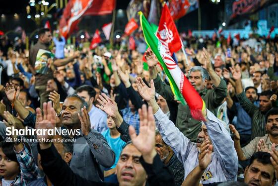 گزارش تصویری | آیین بزرگداشت چهلمین روز تشییع و تدفین تاریخی رهبر شهید انقلاب در مشهد