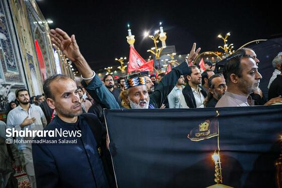 گزارش تصویری | آیین بزرگداشت چهلمین روز تشییع و تدفین تاریخی رهبر شهید انقلاب در مشهد
