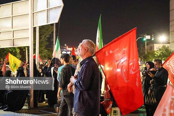 گزارش تصویری | صدوهفتادوسه شب حضور حماسی مردم مشهد در خیابان