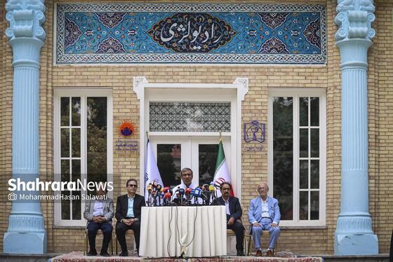 گزارش تصویری | نشست خبری استاندار خراسان رضوی در بیمارستان امام رضا (ع)