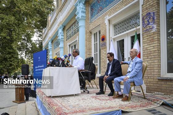 گزارش تصویری | نشست خبری استاندار خراسان رضوی در بیمارستان امام رضا (ع)