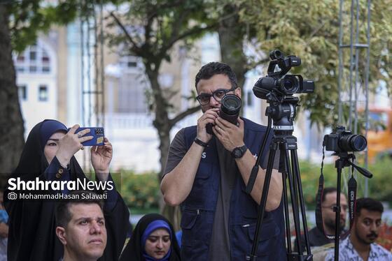 گزارش تصویری | نشست خبری استاندار خراسان رضوی در بیمارستان امام رضا (ع)