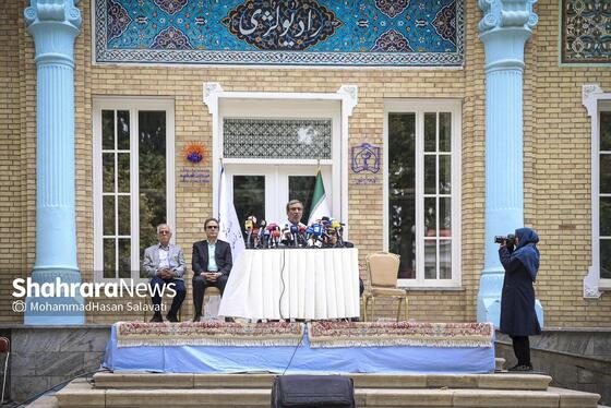 گزارش تصویری | نشست خبری استاندار خراسان رضوی در بیمارستان امام رضا (ع)