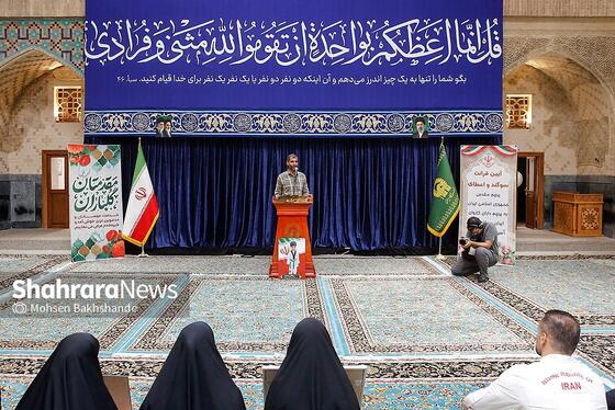 گزارش تصویری | اعطای پرچم جمهوری اسلامی ایران به پرچمداران کشورمان در رقابت‌های آسیایی ناگویا