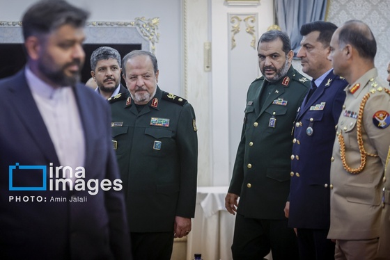گزارش تصویری | دیدار وابستگان نظامی خارجی با سرپرست وزارت دفاع