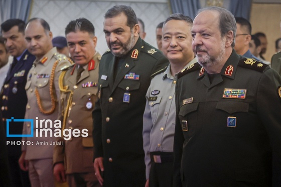 گزارش تصویری | دیدار وابستگان نظامی خارجی با سرپرست وزارت دفاع