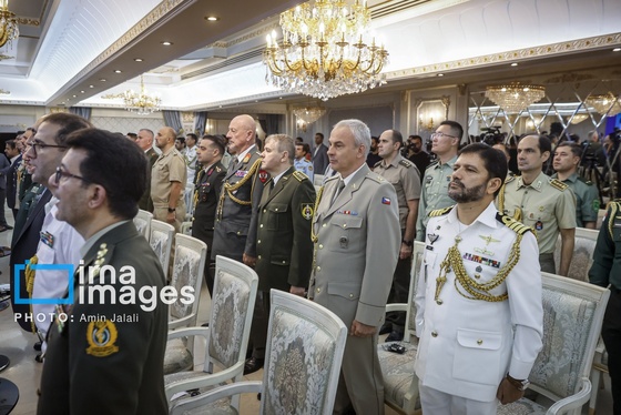 گزارش تصویری | دیدار وابستگان نظامی خارجی با سرپرست وزارت دفاع