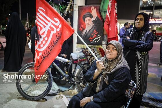 گزارش تصویری | یکصد و هفتاد و هشتمین شب حضور مردم مشهد در سنگر خیابان
