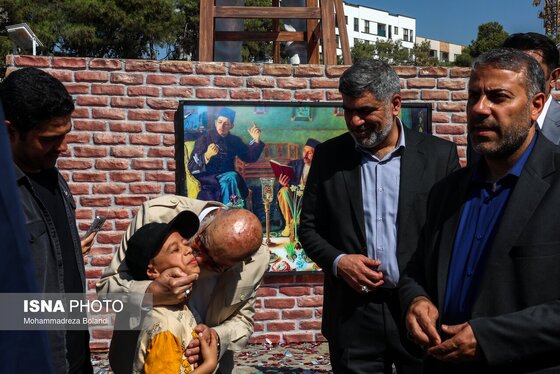 گزارش تصویری | مراسم رونمایی از مجسمه کمال‌الملک