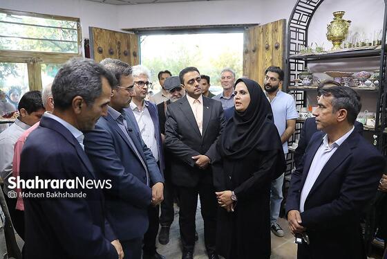 گزارش تصویری | افتتاح خانه صنایع دستی بخش خصوصی عطار  در مشهد