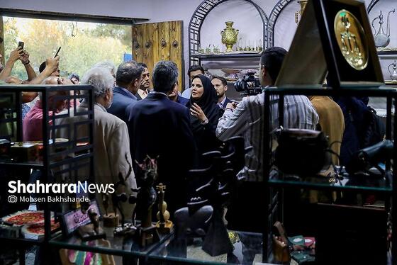 گزارش تصویری | افتتاح خانه صنایع دستی بخش خصوصی عطار  در مشهد