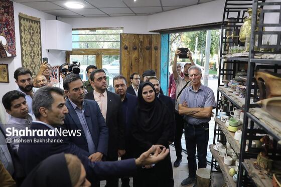 گزارش تصویری | افتتاح خانه صنایع دستی بخش خصوصی عطار  در مشهد