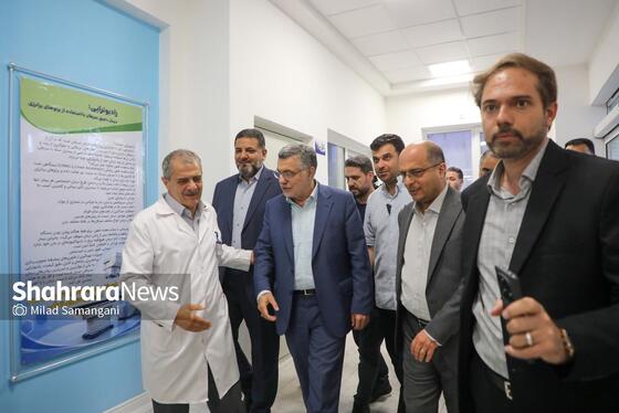 گزارش تصویری | افتتاح ۳۳ پروژه بهداشتی، درمانی، دانشجویی و فرهنگی با حضور وزیر بهداشت در خراسان رضوی