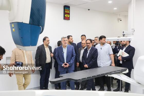 گزارش تصویری | افتتاح ۳۳ پروژه بهداشتی، درمانی، دانشجویی و فرهنگی با حضور وزیر بهداشت در خراسان رضوی