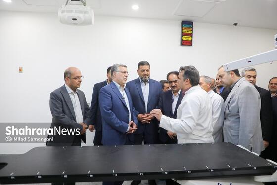 گزارش تصویری | افتتاح ۳۳ پروژه بهداشتی، درمانی، دانشجویی و فرهنگی با حضور وزیر بهداشت در خراسان رضوی
