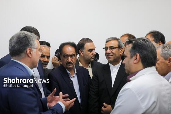گزارش تصویری | افتتاح ۳۳ پروژه بهداشتی، درمانی، دانشجویی و فرهنگی با حضور وزیر بهداشت در خراسان رضوی