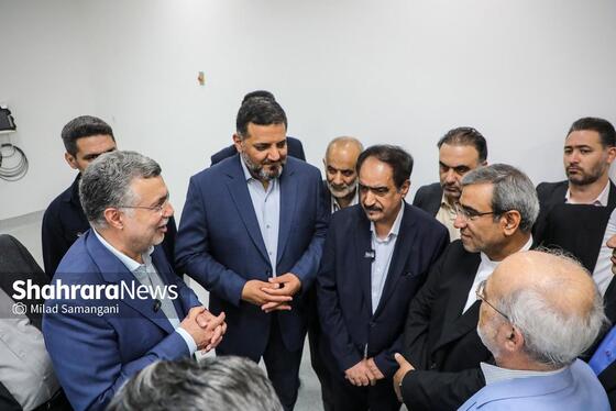 گزارش تصویری | افتتاح ۳۳ پروژه بهداشتی، درمانی، دانشجویی و فرهنگی با حضور وزیر بهداشت در خراسان رضوی