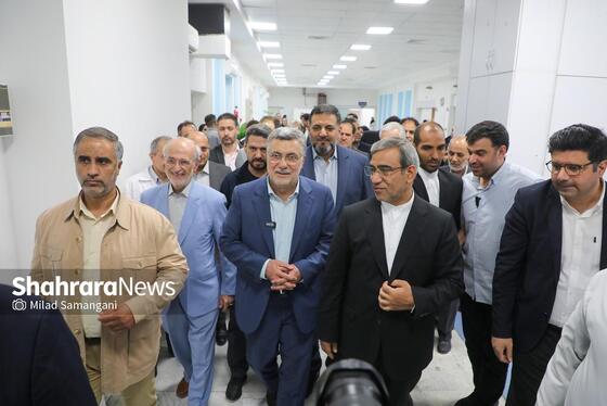 گزارش تصویری | افتتاح ۳۳ پروژه بهداشتی، درمانی، دانشجویی و فرهنگی با حضور وزیر بهداشت در خراسان رضوی