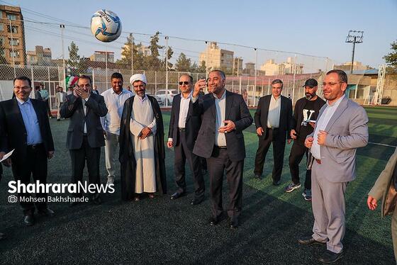 گزارش تصویری | افتتاح مجموعه ورزشی زندان مشهد با حضور رییس سازمان زندانهای کل کشور