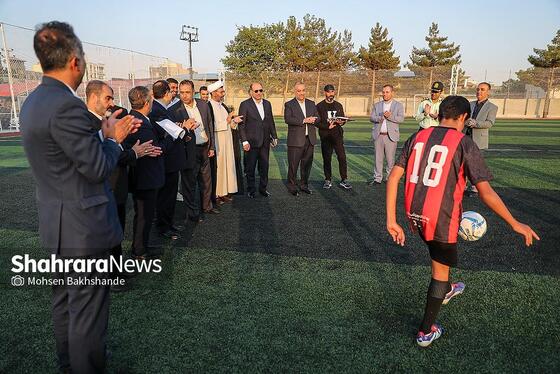 گزارش تصویری | افتتاح مجموعه ورزشی زندان مشهد با حضور رییس سازمان زندانهای کل کشور