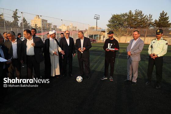 گزارش تصویری | افتتاح مجموعه ورزشی زندان مشهد با حضور رییس سازمان زندانهای کل کشور