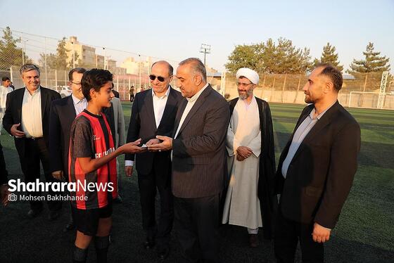 گزارش تصویری | افتتاح مجموعه ورزشی زندان مشهد با حضور رییس سازمان زندانهای کل کشور