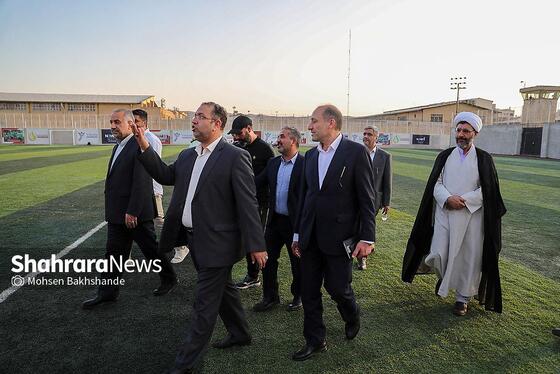 گزارش تصویری | افتتاح مجموعه ورزشی زندان مشهد با حضور رییس سازمان زندانهای کل کشور