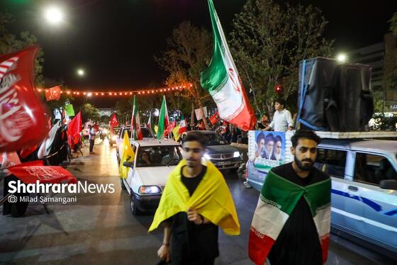 صدوهشتادوپنجمین شب حضور مردم مشهد در خیابان (۱۰ شهریور ۱۴۰۵)